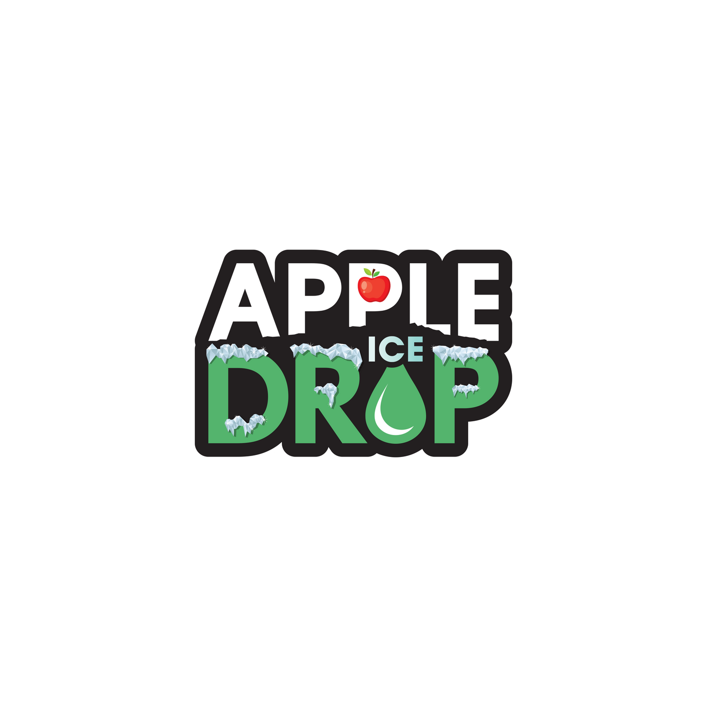 Apple Drop Ice | Free base E-Juice - 30ml