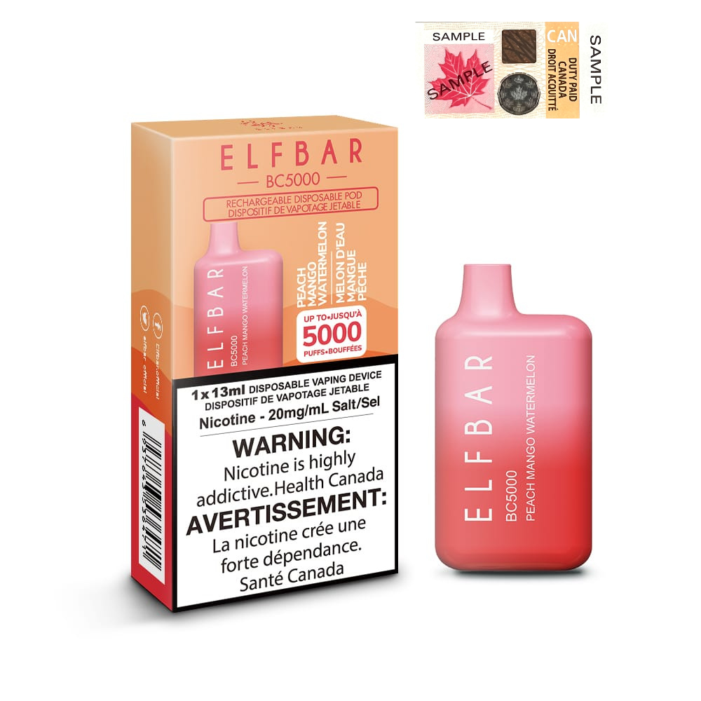 ELFBAR 5000 Puffs 💨 Rechargeable